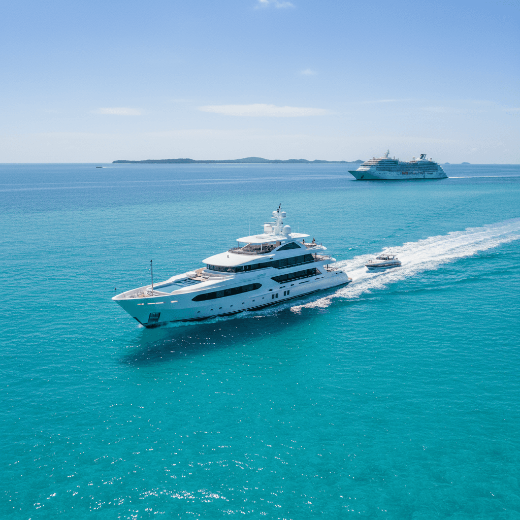 Private yacht cruise in Los Cabos waters