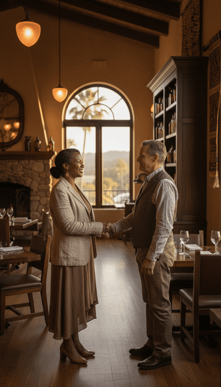 Relationship builder with local Santa Barbara venues
