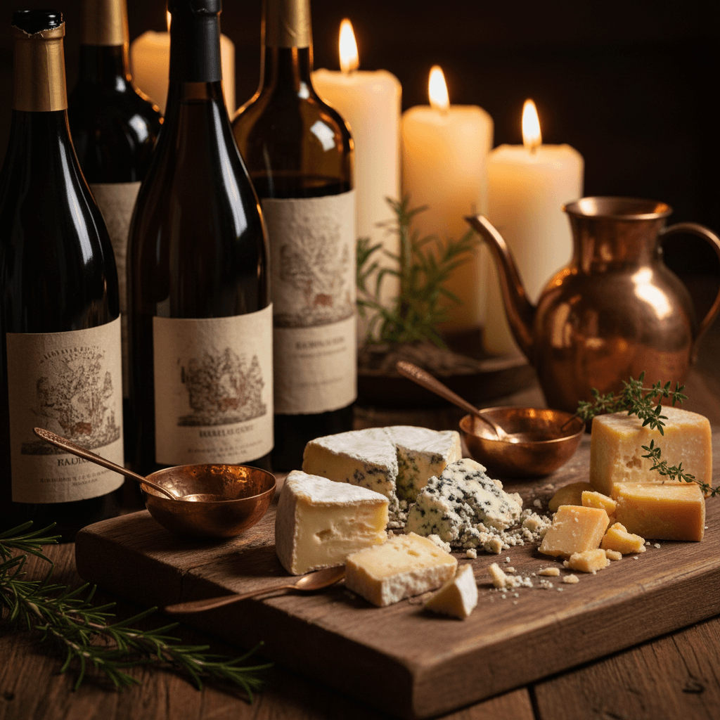 Wine and charcuterie board details for a Santa Barbara tasting experience
