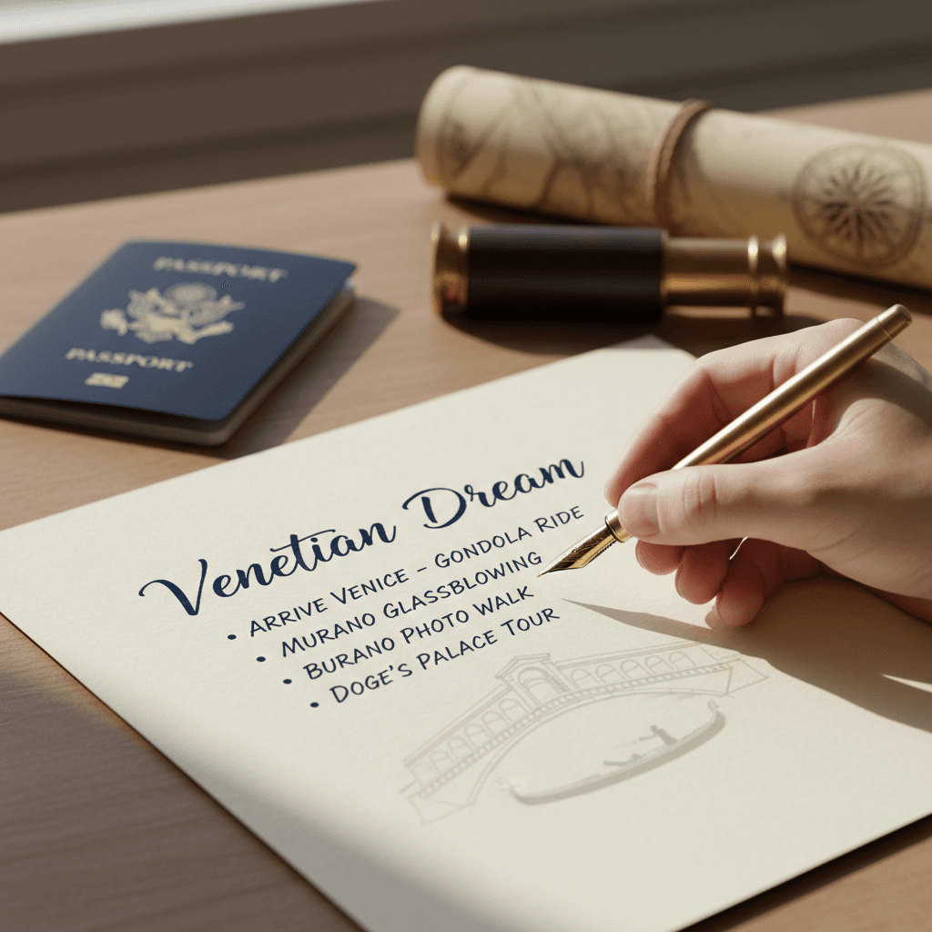Personalized itineraries