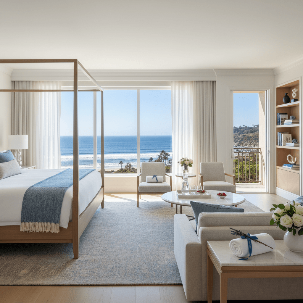 Upscale Santa Barbara hotel accommodations