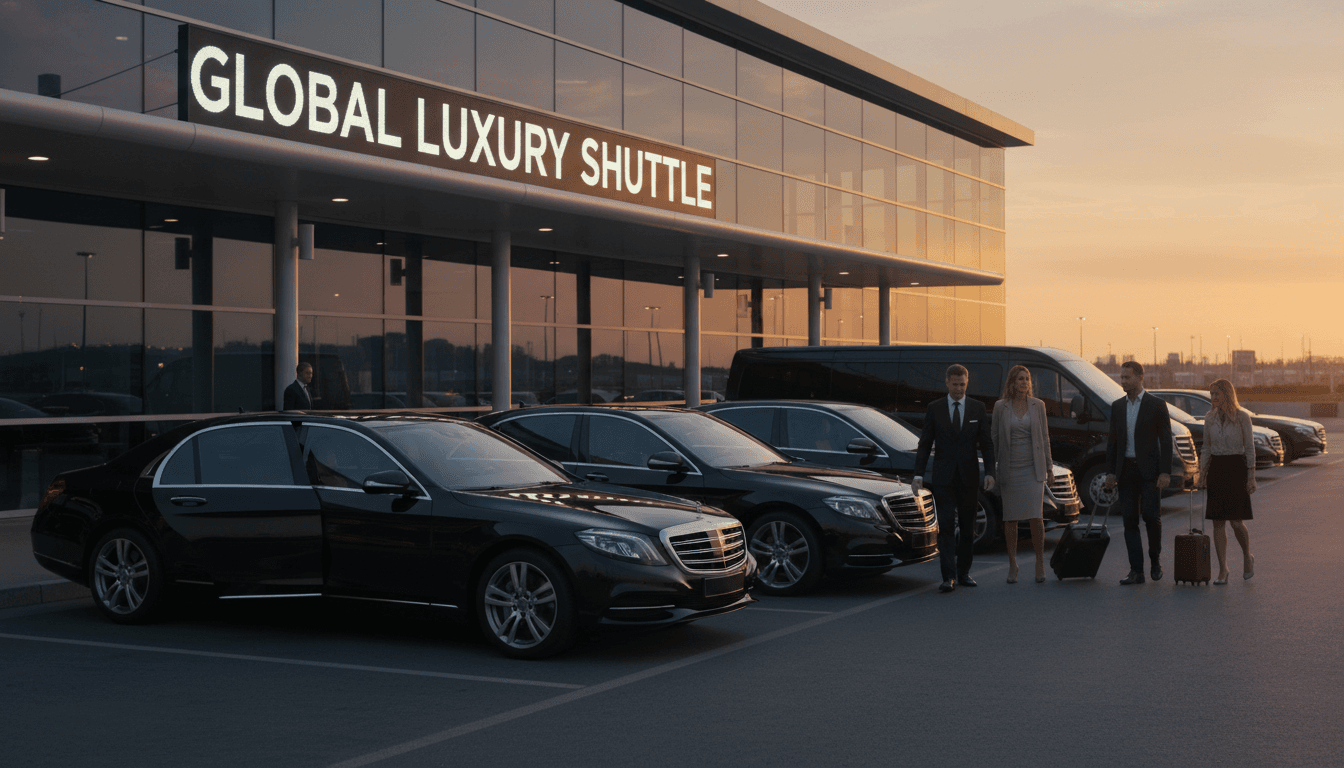 Professional luxury transportation and group travel shuttle service